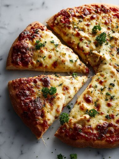 Chicken Formaggio Pizza Recipe