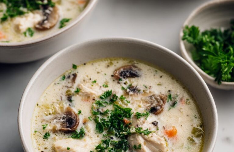 Chicken Mushroom Soup Recipe