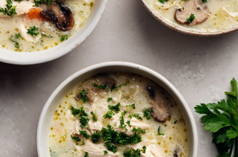 Chicken Mushroom Soup Recipe
