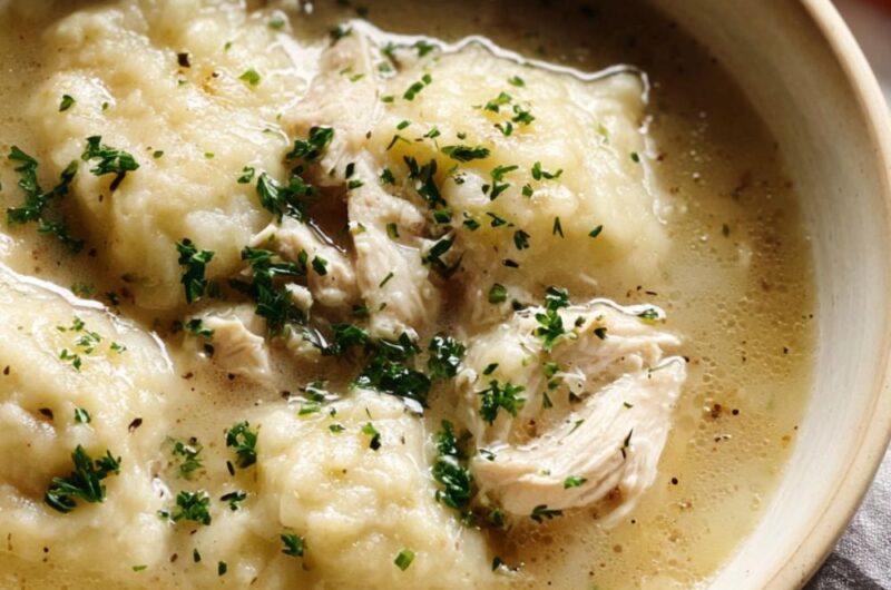 Chicken and Dumplings Recipe