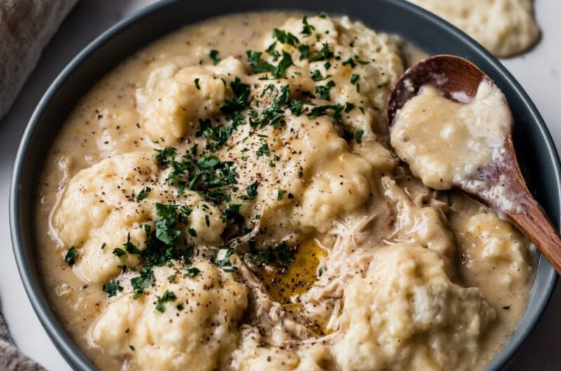 Cracker Barrel Chicken and Dumplings Recipe