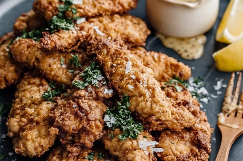 Cracker Barrel Fried Chicken Tenders Recipe