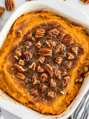 Sweet Potato Casserole – Easy Cracker Barrel Copycat