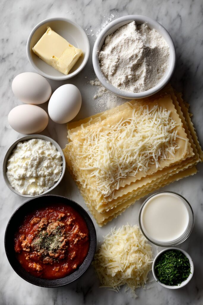 Five Cheese Lasagna Recipe