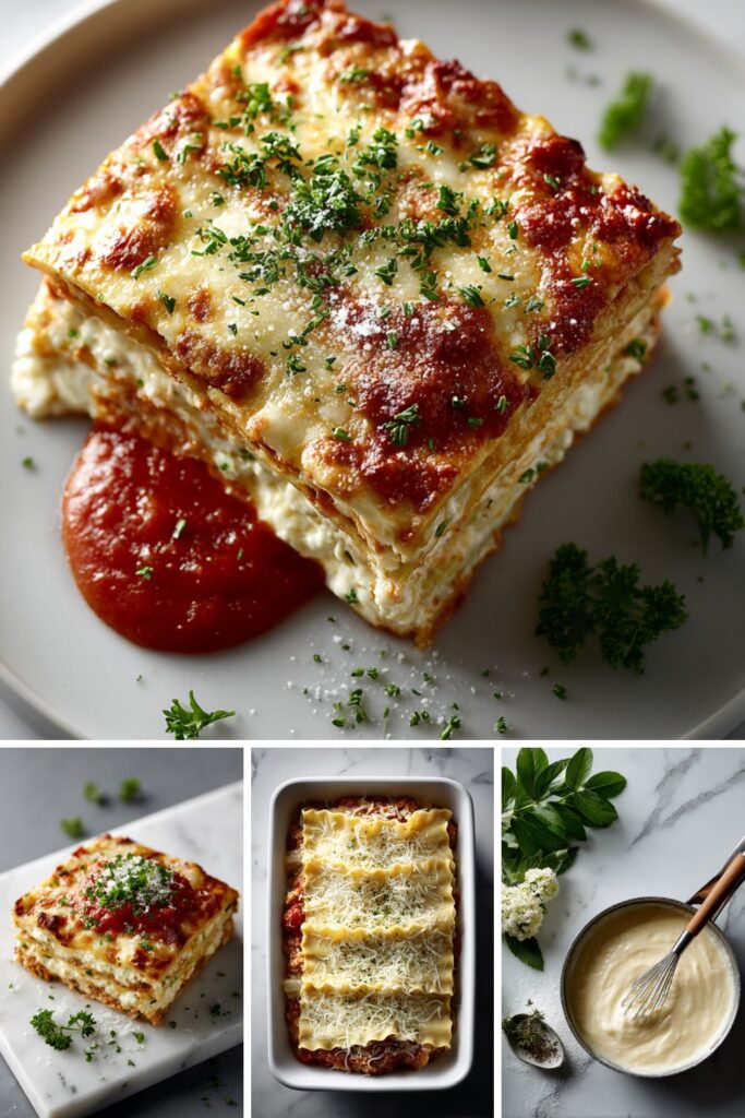 Five Cheese Lasagna Recipe