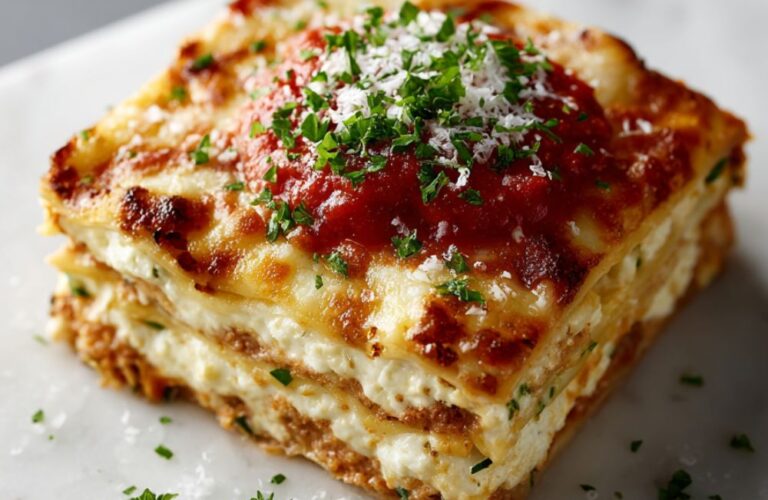 Five Cheese Lasagna Recipe