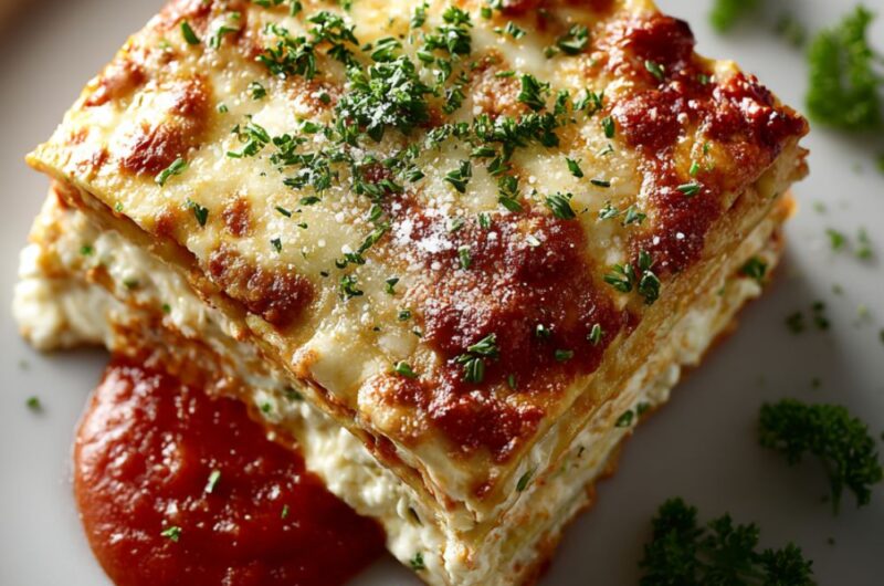 Five Cheese Lasagna Recipe