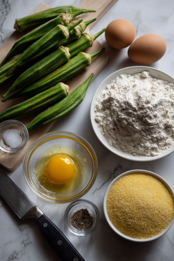 Fried Okra Recipe