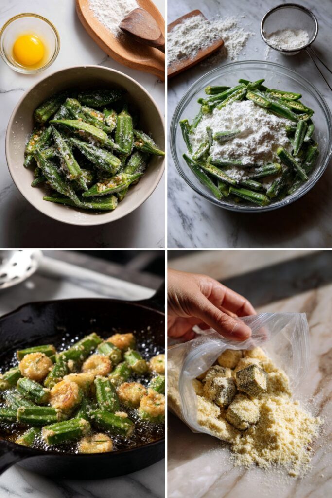 Fried Okra Recipe