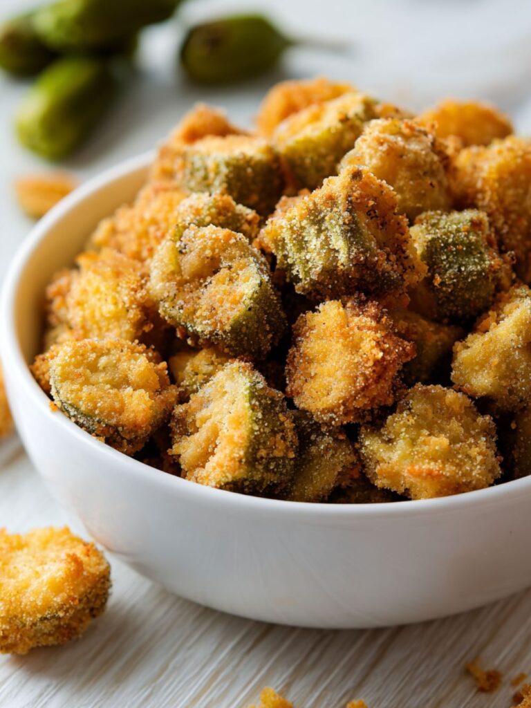 Fried Okra Recipe