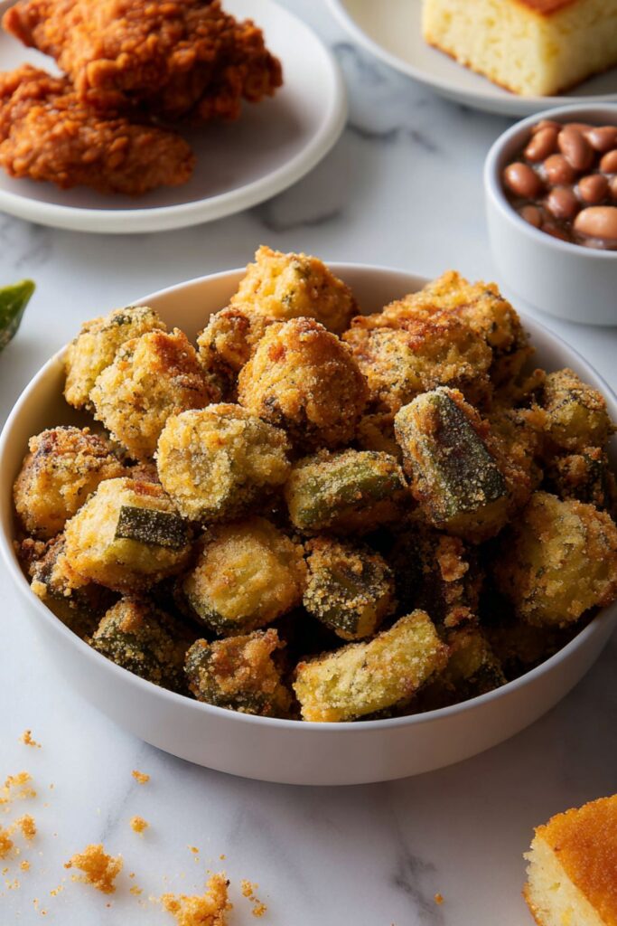 Fried Okra Recipe