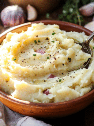 Garlic Mashed Potatoes– Easy Outback Steakhouse Copycat