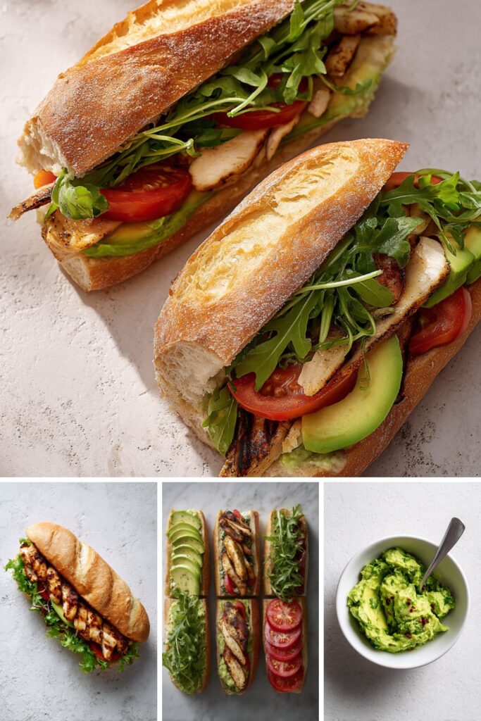 Grilled Chicken And Avocado Club Recipe