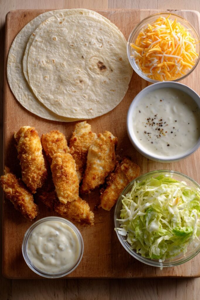 Chicken Snack Wrap Recipe