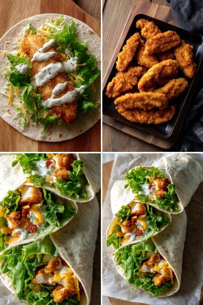 Chicken Snack Wrap Recipe