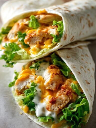 Chicken Snack Wrap Recipe