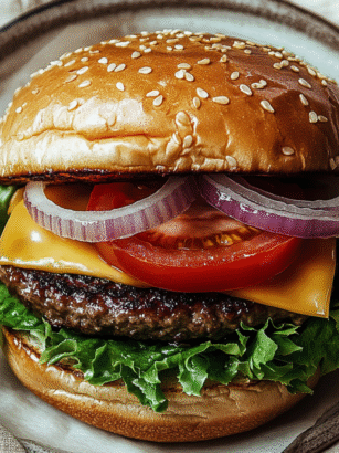Triple Cheeseburger – Easy McDonald’s Copycat