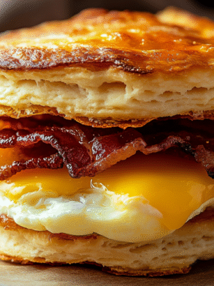 Bacon Egg Cheese Biscuit – Easy McDonald’s Copycat