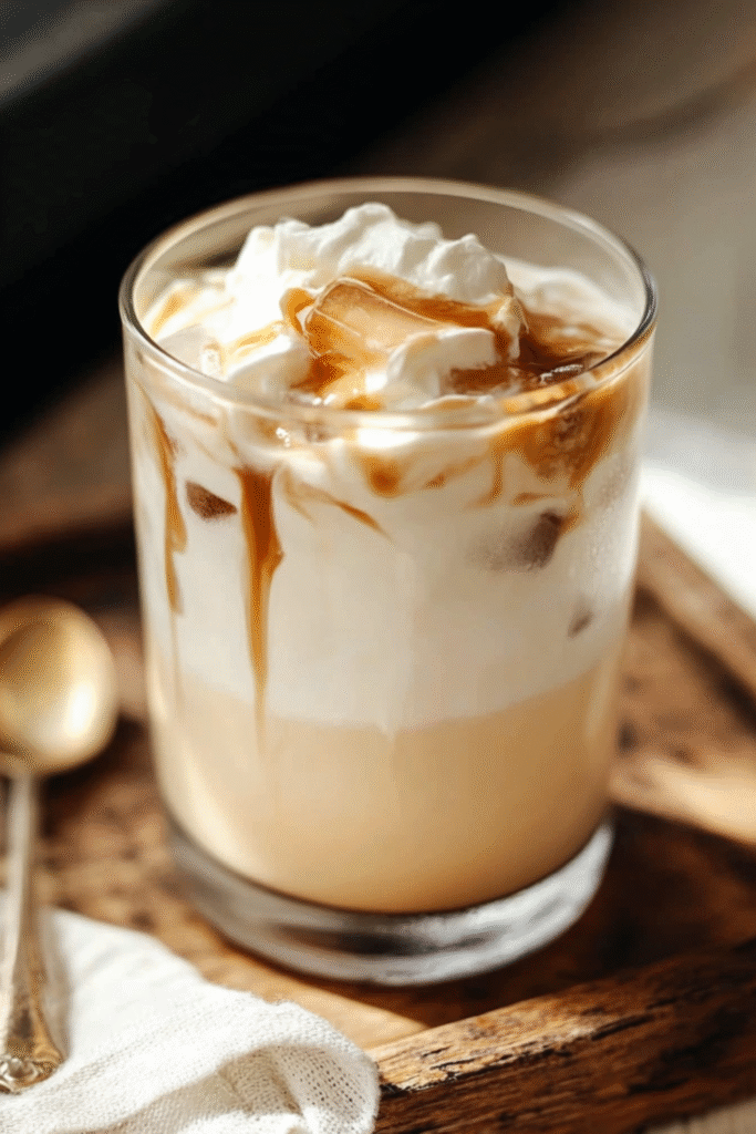 Iced Vanilla Latte– Easy Starbucks Copycat