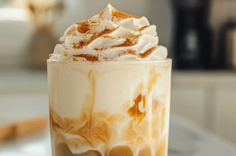 Iced Vanilla Latte– Easy Starbucks Copycat