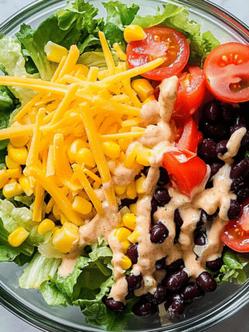 Southwest Chicken Salad – Easy McDonald’s Copycat