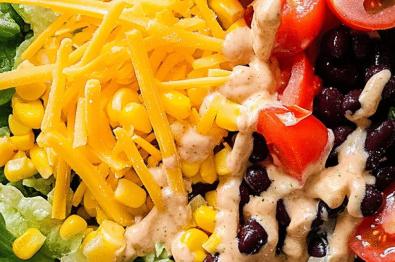 Southwest Chicken Salad – Easy McDonald’s Copycat