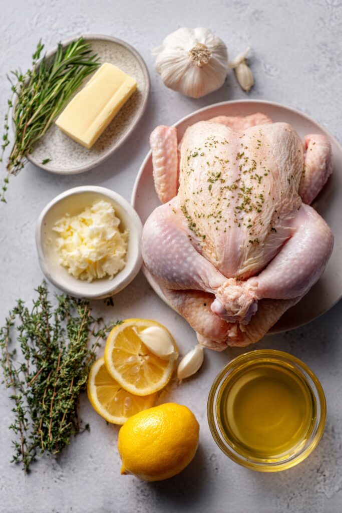 Lemon Herb Roasted Chicken Recipe