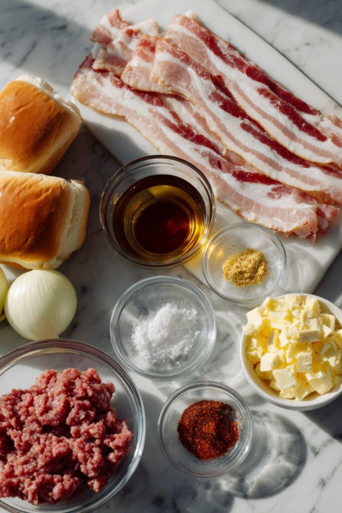 Maple Jam n’ Bacon Burger Recipe