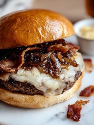 Maple Jam n’ Bacon Burger Recipe