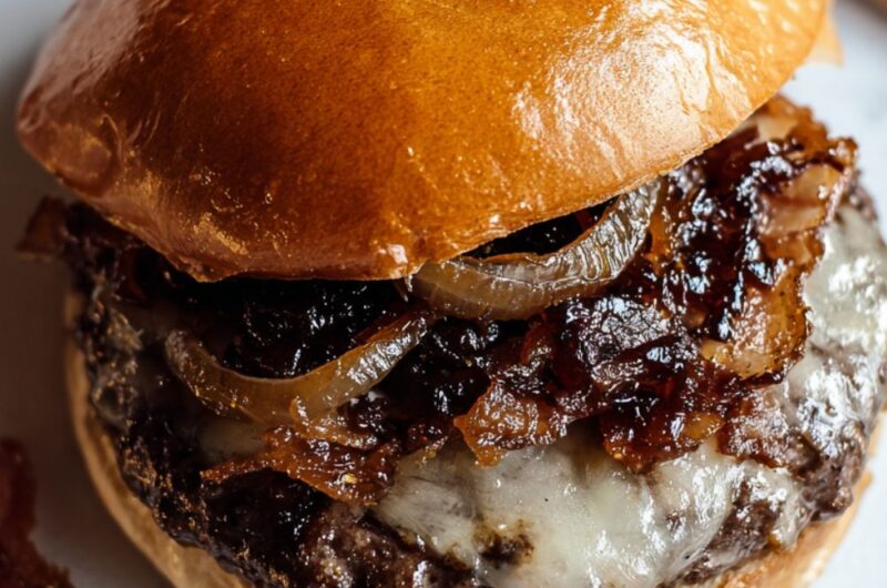 Maple Jam n’ Bacon Burger Recipe