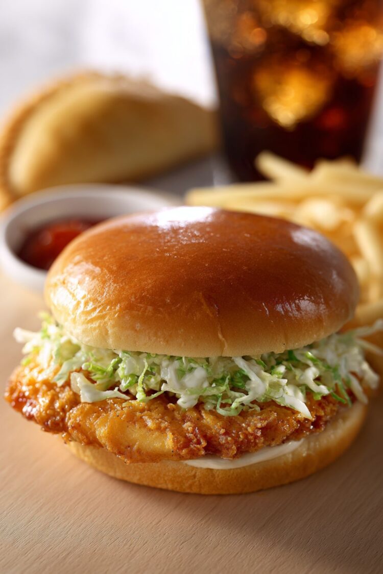 Mcchicken Rizz McChicken Sandwich Recipe - Lulu's Copycats