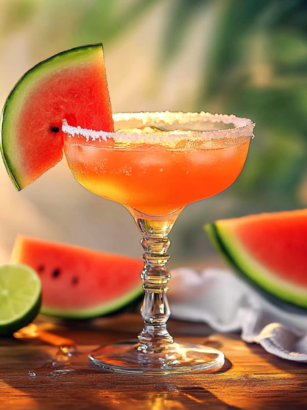 Watermelon Margarita – Easy Olive Garden Copycat