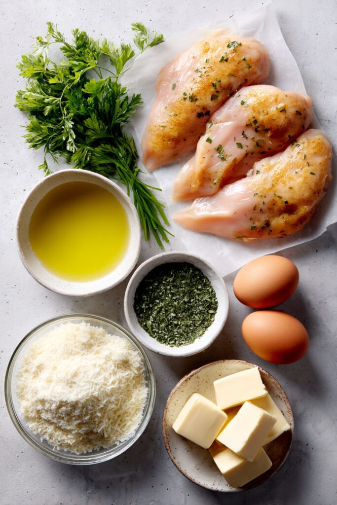 Parmesan Herb Crusted Chicken Recipe
