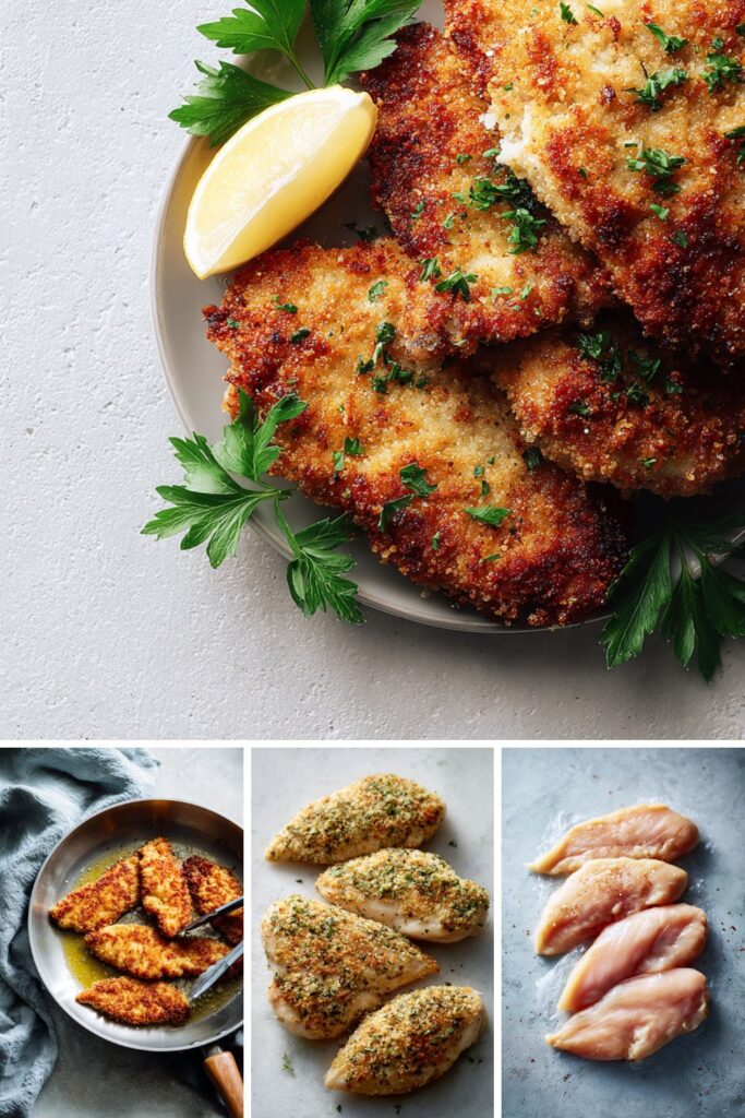 Parmesan Herb Crusted Chicken Recipe