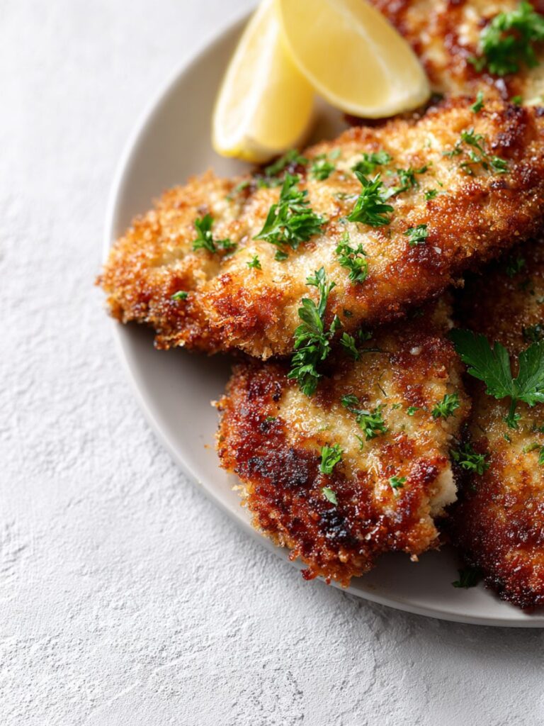 Parmesan Herb Crusted Chicken Recipe