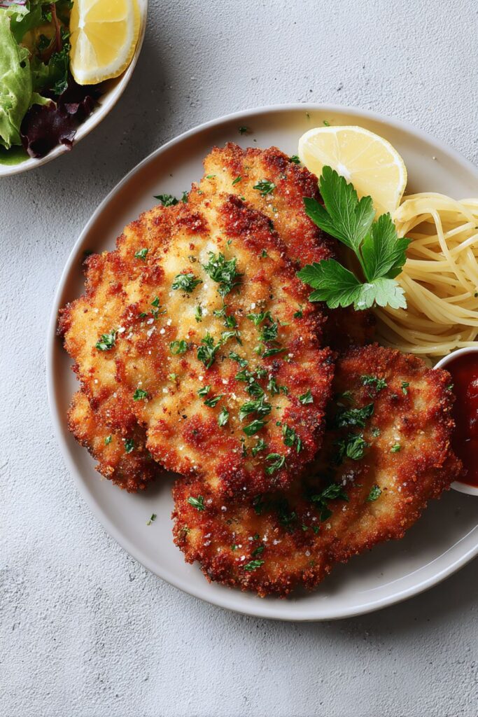 Parmesan Herb Crusted Chicken Recipe
