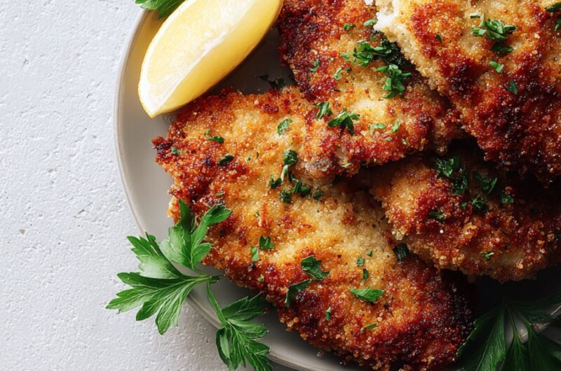 Parmesan Herb Crusted Chicken Recipe