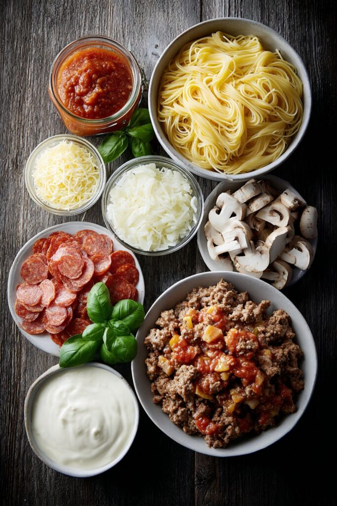 Four Cheese Pasta Recipe