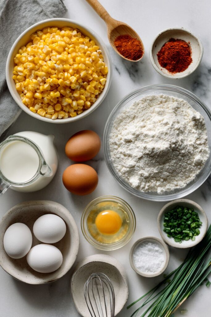 Sweet Corn Fritters Recipe