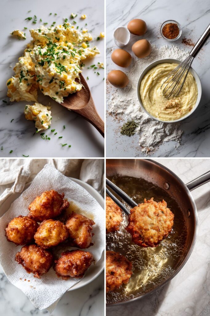 Sweet Corn Fritters Recipe