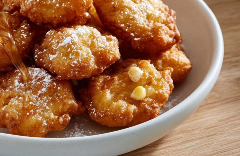 Sweet Corn Fritters Recipe