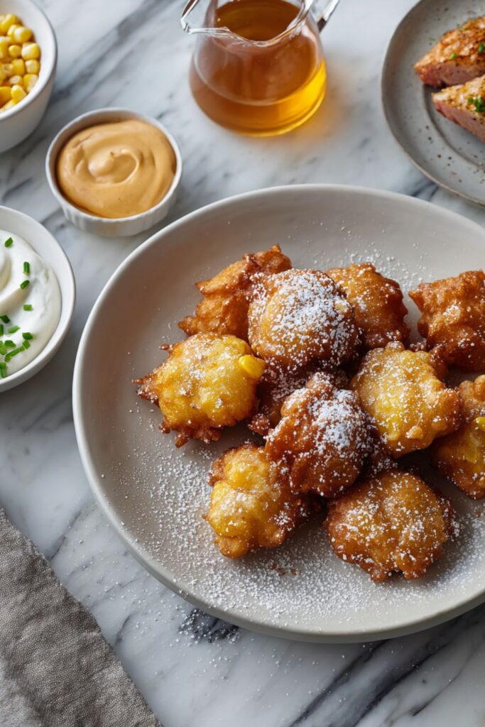 Sweet Corn Fritters Recipe