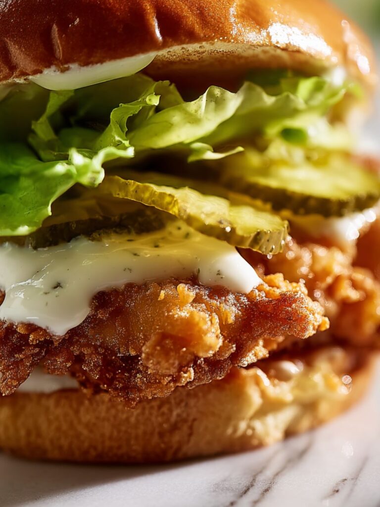 Buttermilk Crispy Chicken Sandwich Recipe