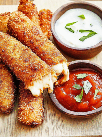 Fried Mozzarella Sticks – Easy Olive Garden Copycat