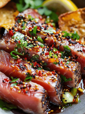 Ahi Tuna Appetizer– Easy Outback Steakhouse Copycat