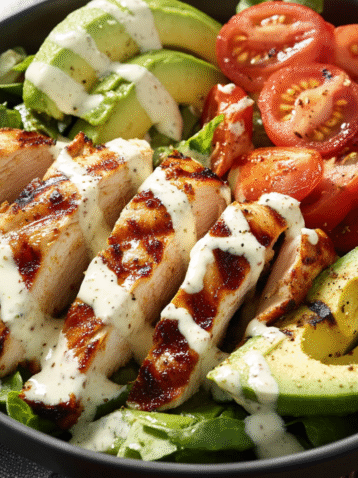 Chicken Bacon Ranch Salad – Easy McDonald’s Copycat