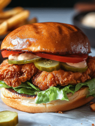 Spicy McChicken Sandwich – Easy McDonald’s Copycat