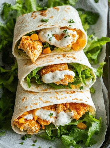 Chicken Snack Wrap – Easy McDonald’s Copycat