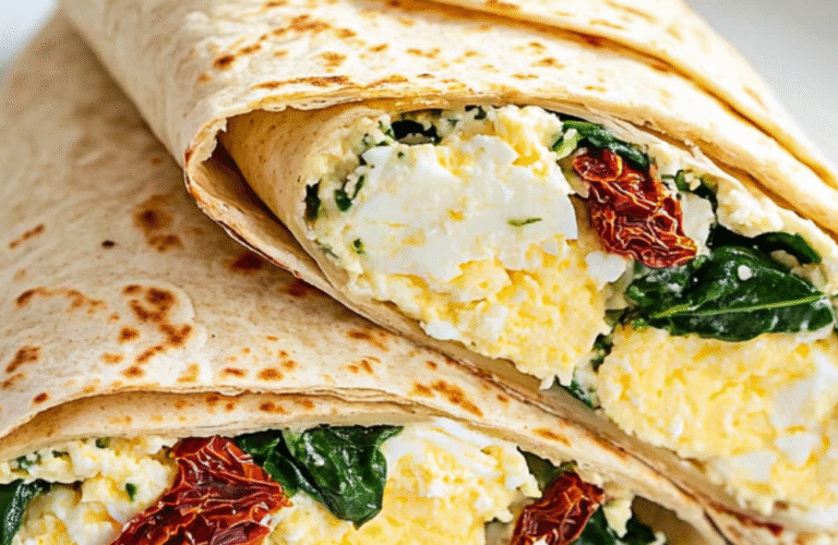 Spinach Feta Wrap– Easy Starbucks Copycat