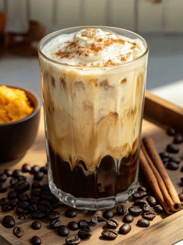 Pumpkin Cream Cold Brew– Easy Starbucks Copycat